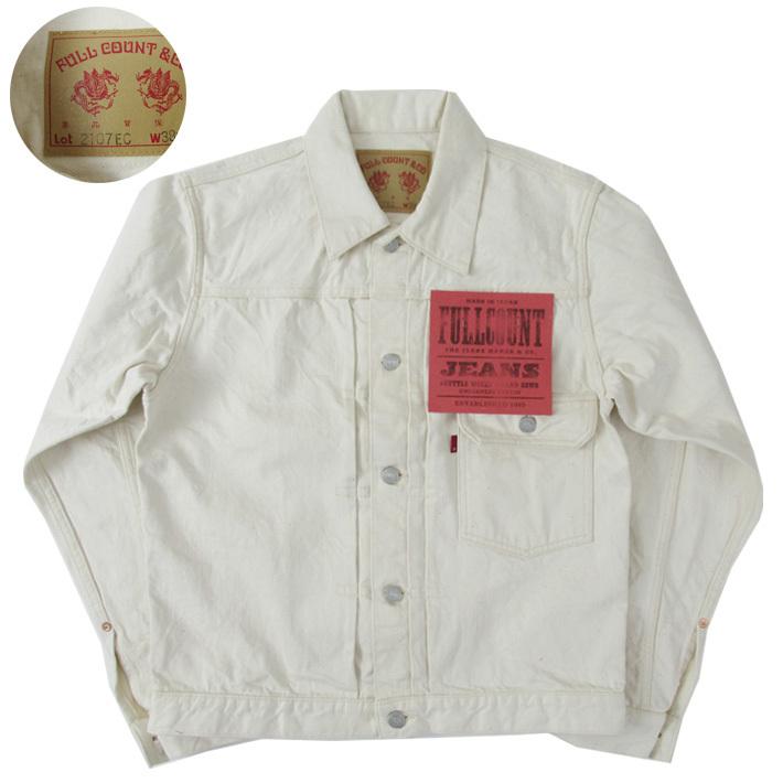 FULLCOUNT（フルカウント） 1stタイプ デニムジャケット ECRU 2107EC