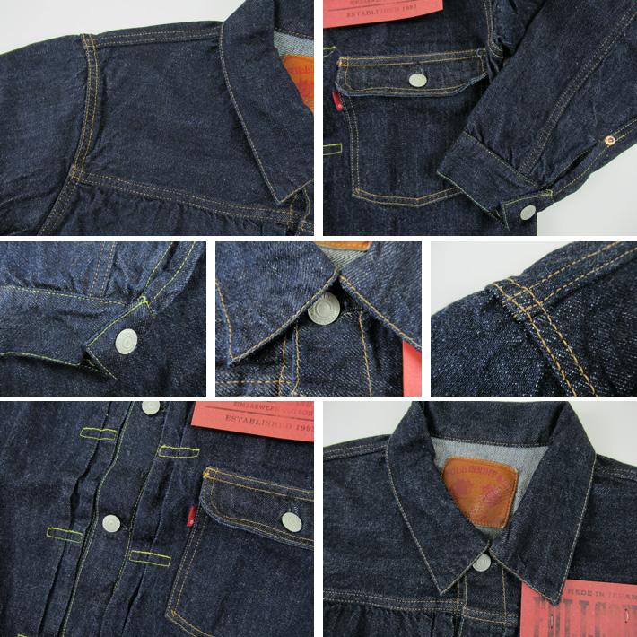 FULLCOUNT(フルカウント）1st Type デニムジャケット FULLCOUNT（フルカウント） 】 【 13.7oz. 】 1st Type デニム