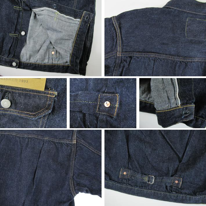 FULLCOUNT フルカウント 1stタイプ デニムジャケット 11.5oz TYPE 1st DENIM JACKET (Super Smooth) 2107SSの画像