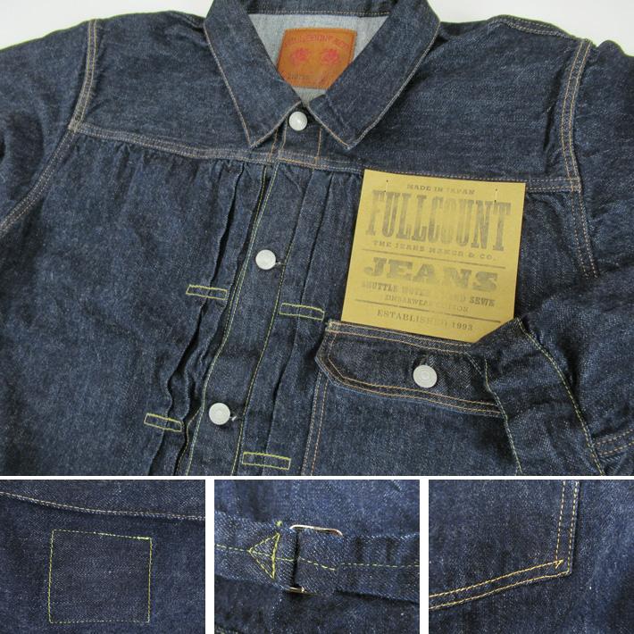 FULLCOUNT フルカウント 1stタイプ デニムジャケット 11.5oz