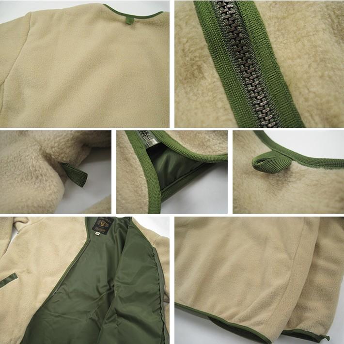 FULLCOUNT（フルカウント） フリース ライナー ジャケット ZIP FRONT