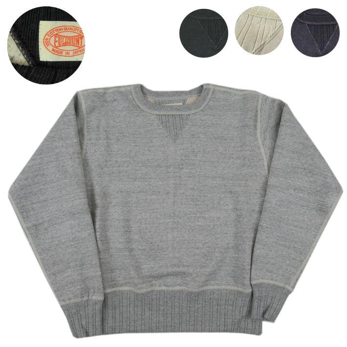 FULLCOUNT（フルカウント） スウェットシャツ DOUBLE V SET IN SLEEVE