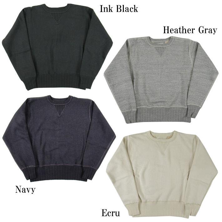 FULLCOUNT（フルカウント） スウェットシャツ DOUBLE V SET IN SLEEVE 
