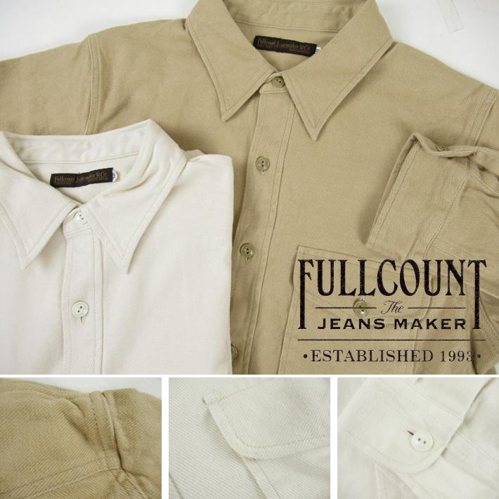 FULLCOUNT フルカウント ウールCPOシャツ Cotton Wool CPO