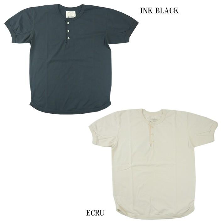 FULLCOUNT（フルカウント） ヘンリーネック Tシャツ FLAT SEAM HEAVY