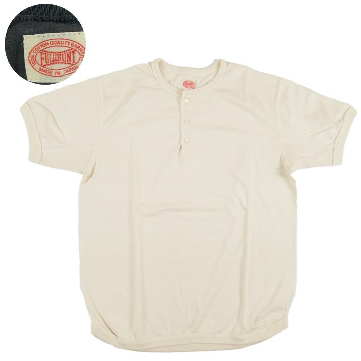 FULLCOUNT（フルカウント） ヘンリーネック Tシャツ FLAT SEAM HEAVY
