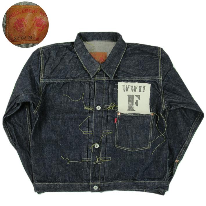 FULLCOUNT フルカウント S2107 WWII Model Brown Cotton Denim