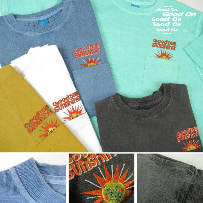 GOOD ON ／Tシャツ 6枚セット GOOD ON（グッドオン） ポケットTシャツ GOOD DAY SUNSHINE SS PKT TEE