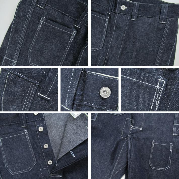 WAREHOUSE John Gluckow ジョングラッコー デニム ワークパンツ