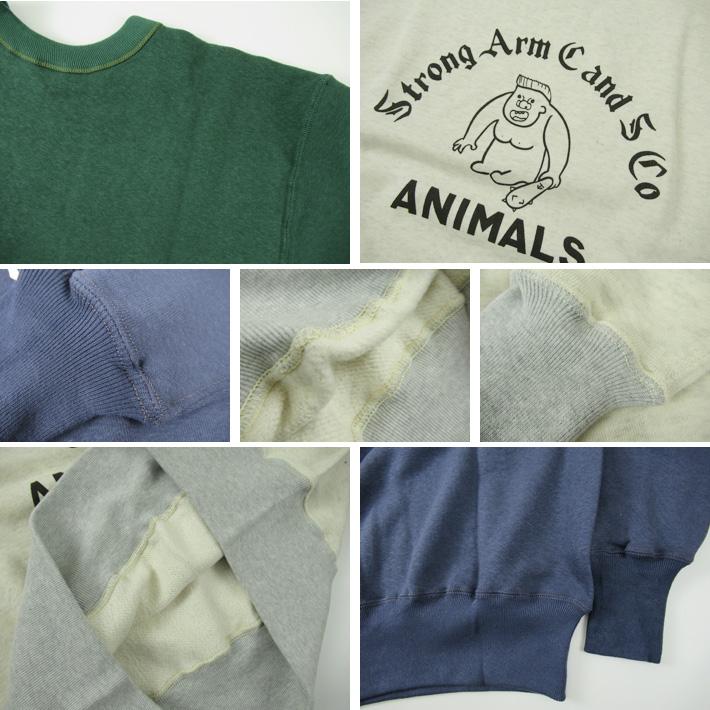 WAREHOUSE John Gluckow ジョングラッコー スウェットシャツ WAREHOUSE John Gluckow ジョングラッコー スウェットシャツ