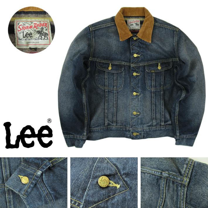 メンズファッション Lee ストームライダー 濃紺ブルー STORM RIDER 