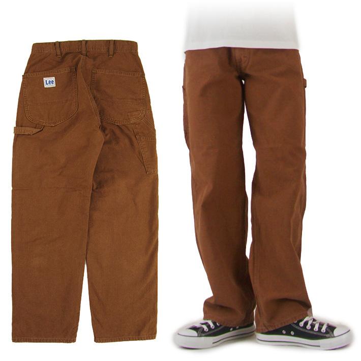 Lee（リー） ペインターパンツ ブラウン DUNGAREES BROWN PAINTER