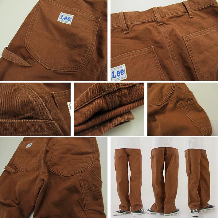 Lee（リー） ペインターパンツ ブラウン DUNGAREES BROWN PAINTER