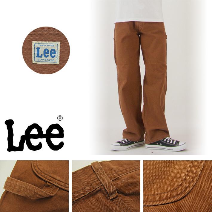 新品【XL】W91 Lee リー DUNGAREES ペインターパンツ ブラウン Lee（リー） ペインターパンツ ブラウン DUNGAREES BROWN PAINTER