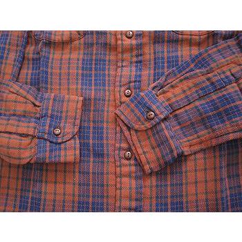 リーバイス ヴィンテージ インポート Levi's Vintage Import 1950's ロングホーン シャツ Longhorn Shirt イタリア製 ネルシャツ｜joenet｜04