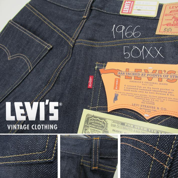 Levi's VINTAGE CLOTHING 1966年 LEVI'S リーバイス 501XX 1966 Levi's VINTAGE CLOTHING 1966年 LEVI'S リーバイス 501XX 1966