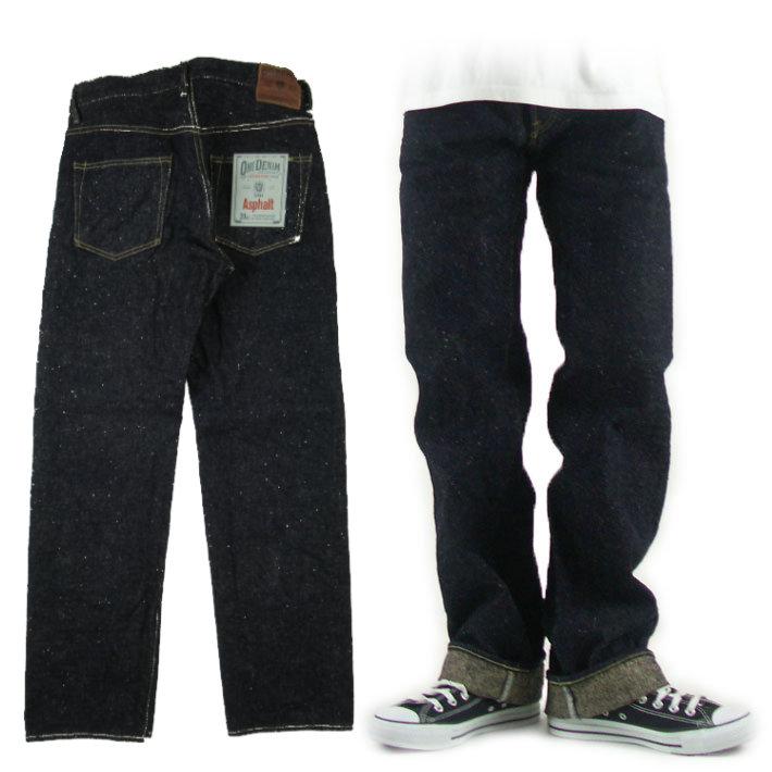 鬼デニム 266 20oz Asphalt Denim リラックス ストレート : カジュアル 