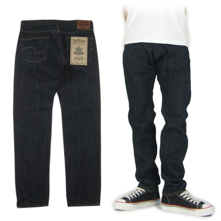鬼デニム ONI DENIM 602 鬼楽 リラックステーパード 天然藍 12oz 