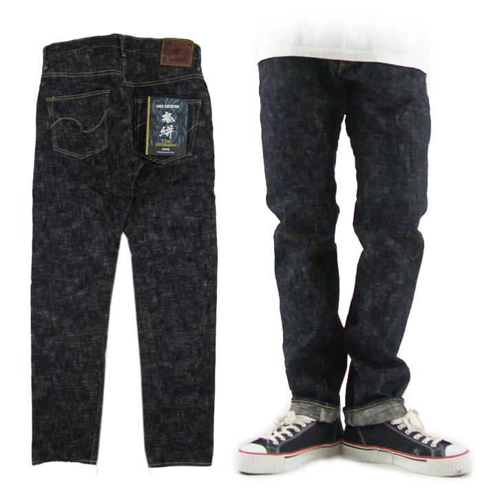 鬼デニム　902ZR-IDBK　新品 鬼デニム20ozインディゴ×ブラックシークレットデニム｢902ZR-IDBK｣