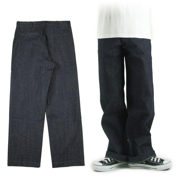 WAREHOUSE（ウエアハウス） Lot.1208 USN DENIM TROUSERS : カジュアル