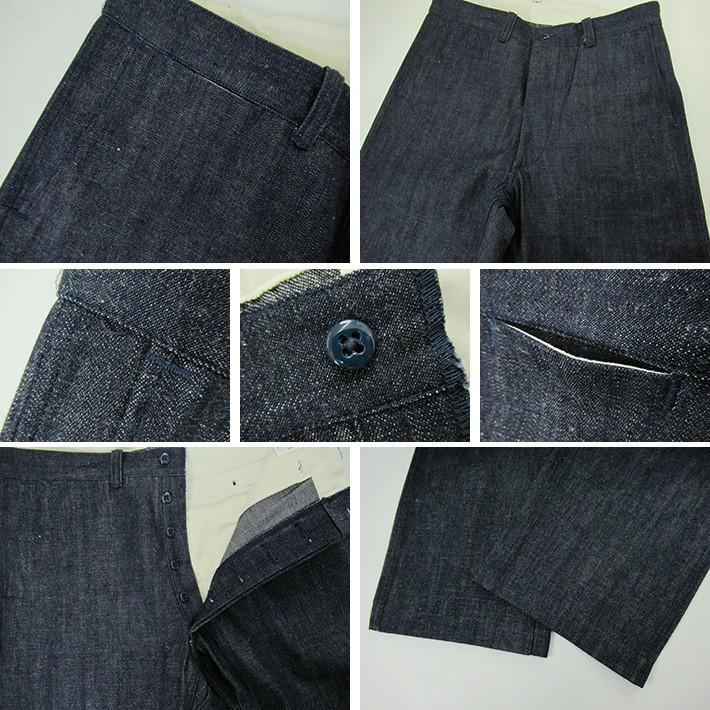 WAREHOUSE（ウエアハウス） Lot.1208 USN DENIM TROUSERS : カジュアル