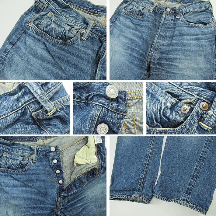 WAREHOUSE（ウエアハウス） 2ND-HAND Lot.1101 ユーズドウォッシュ(中