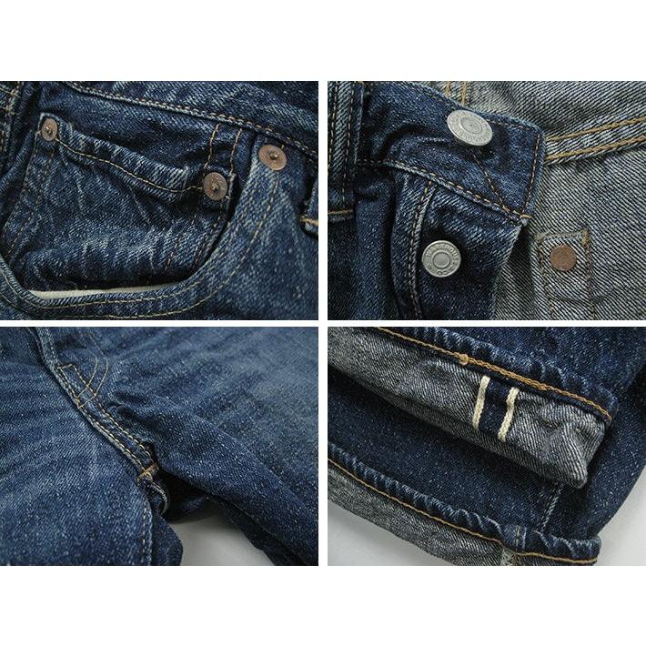 WAREHOUSE/ウエアハウス 2ND-HAND Lot.1001 ユーズドウォッシュ 濃