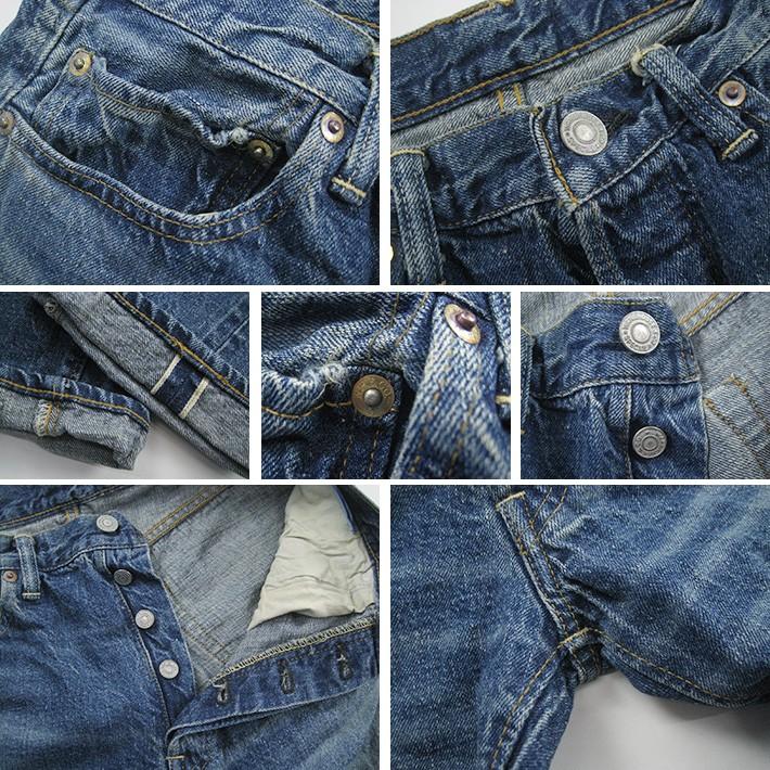 WAREHOUSE/ウエアハウス 2ND-HAND Lot.1100 ユーズドウォッシュ 淡