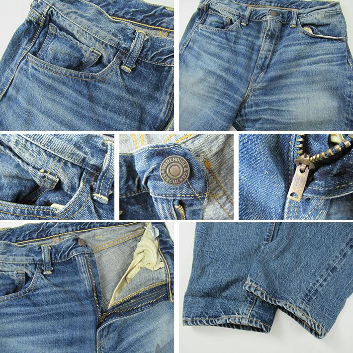 WAREHOUSE ウエアハウス 2ND-HAND Lot.1606 ユーズドウォッシュ(中