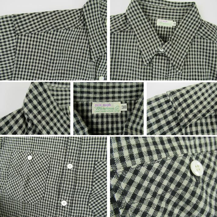 WAREHOUSE（ウエアハウス） 長袖 ワークシャツ Lot 3055 LONG SLEEVE
