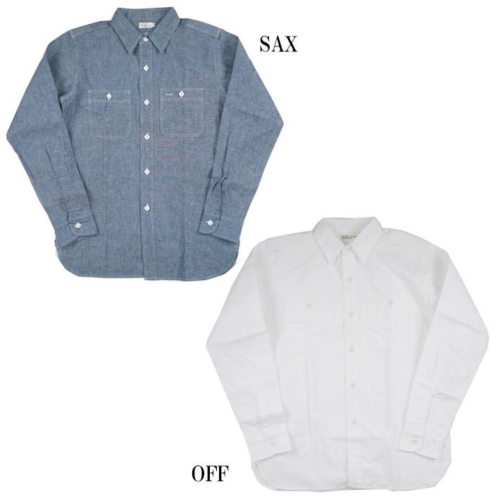 WAREHOUSE（ウエアハウス） Lot.3076 シャンブレー ワークシャツ