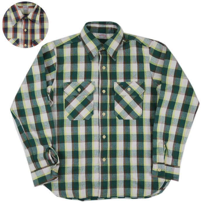 WAREHOUSE（ウエアハウス） ネルシャツ Lot 3104 FLANNEL SHIRTS(E柄