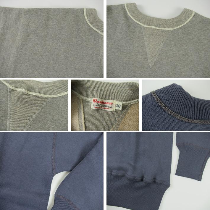 WAREHOUSE（ウエアハウス） Lot.401 無地 スウェットシャツ