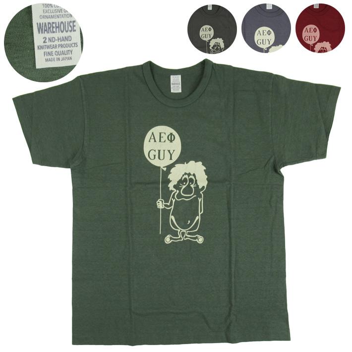 WAREHOUSE（ウエアハウス） Lot.4064 Tシャツ AEΦ : カジュアル