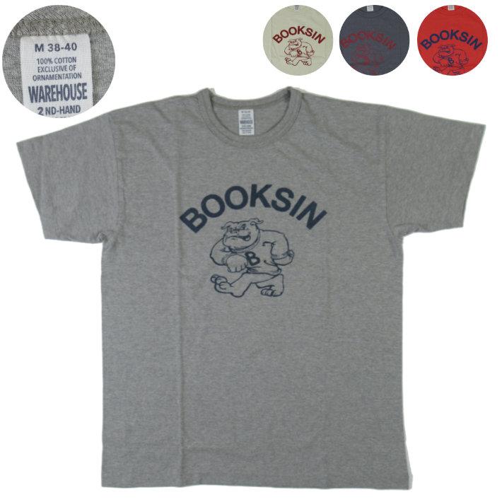WAREHOUSE（ウエアハウス） Lot.4064 Tシャツ BOOKSIN : カジュアル