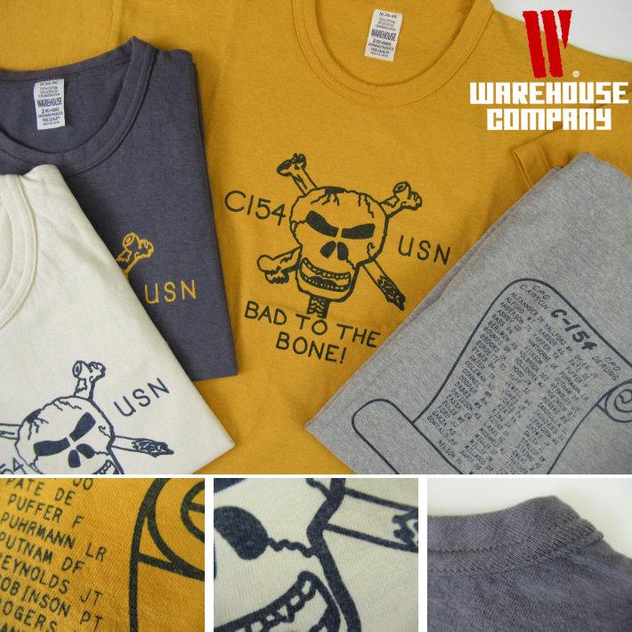 WAREHOUSE（ウエアハウス） Lot.4064 Tシャツ C-154 : カジュアル