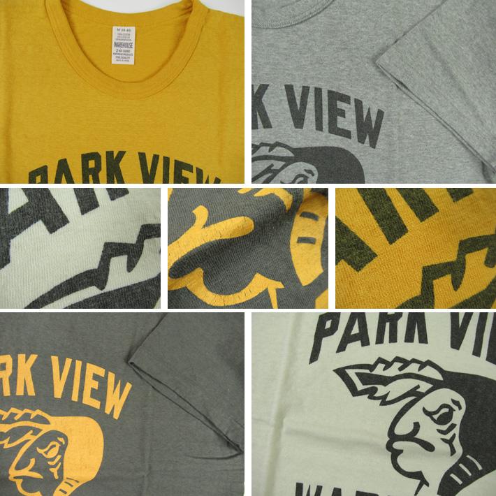 WAREHOUSE（ウエアハウス） Lot.4064 Tシャツ PARK VIEW : カジュアル