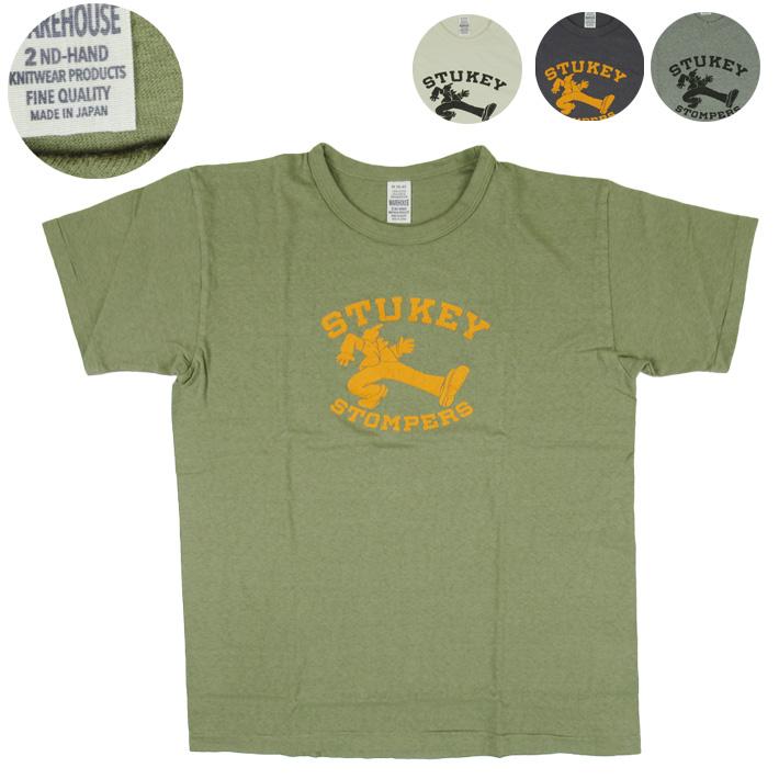 WAREHOUSE（ウエアハウス） Lot.4064 Tシャツ STOMPERS : カジュアル