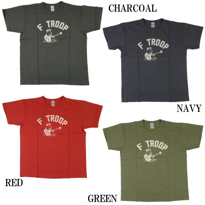 新品 ウエアハウス 浜田さん着用 色違い 4064 F TROOP Tシャツ L WAREHOUSE（ウエアハウス） Lot.4064 Tシャツ F TROOP : カジュアル