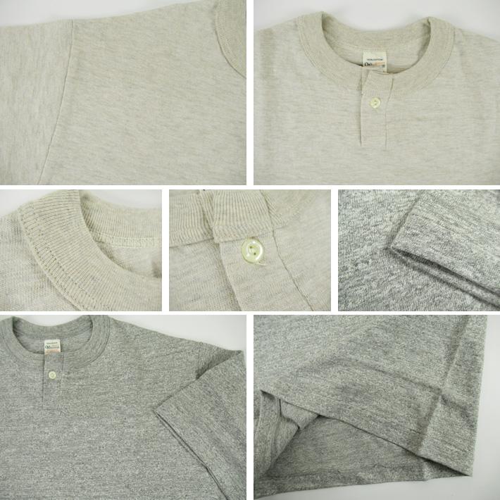 WAREHOUSE（ウエアハウス） Lot 4082 1ボタンヘンリーネックT 無地