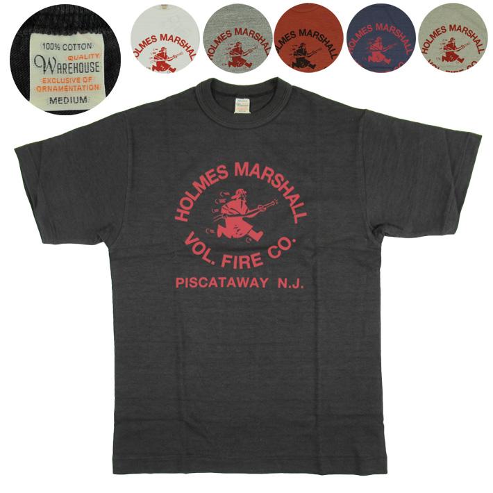 ウエアハウス WAREHOUSE 4601 HOLMES MARSHALL WAREHOUSE（ウエアハウス） Lot.4601 Tシャツ HOLMES MARSHALL