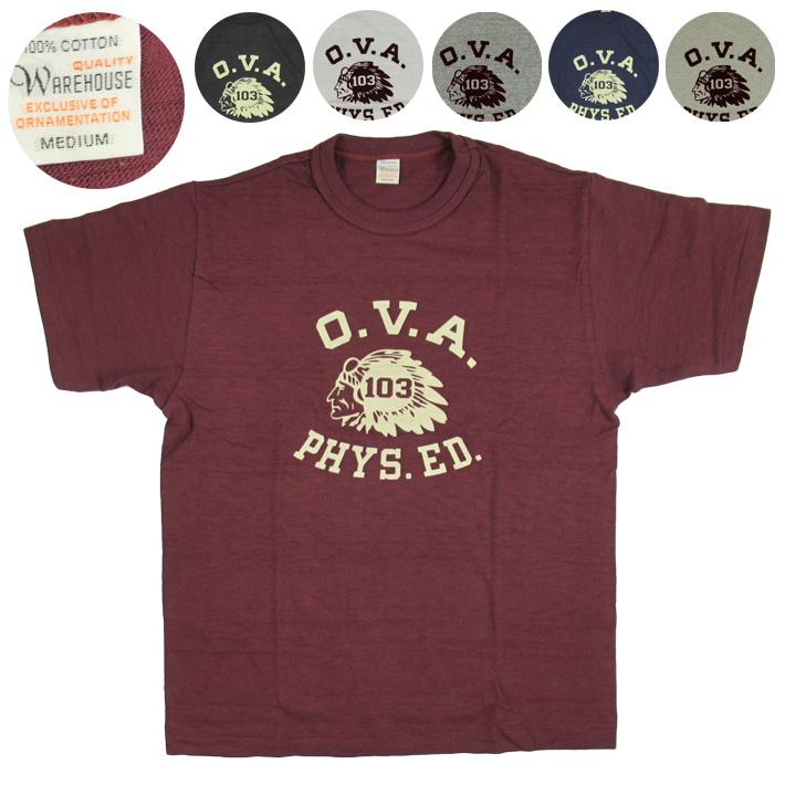 WAREHOUSE（ウエアハウス） Lot.4601 Tシャツ O.V.A : カジュアル