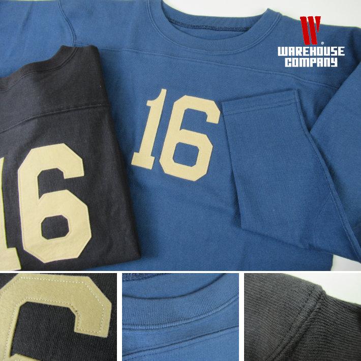 WAREHOUSE（ウエアハウス） Lot 5913 長袖フットボールT NO.16