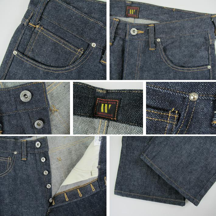 WAREHOUSE（ウエアハウス） Lot 1010 DSB OFFSET LOOP COWBOY PANTS(WW