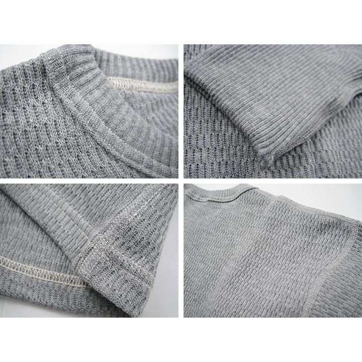 WAREHOUSE（ウエアハウス） Lot.5903 4本針クルーネックサーマル長袖T