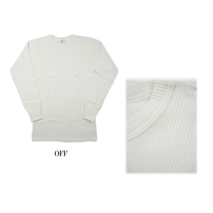 WAREHOUSE（ウエアハウス） Lot.5903 4本針クルーネックサーマル長袖T