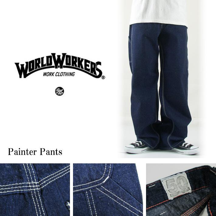 WORLD WORKERS（ワールドワーカーズ） インディゴネップ ペインター