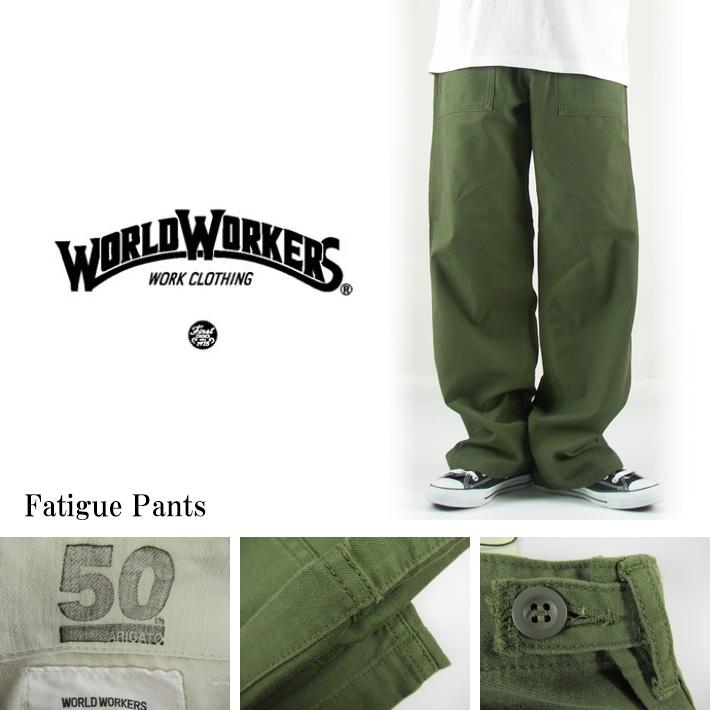 WORLD WORKERS（ワールドワーカーズ） ファティーグパンツ WR573F