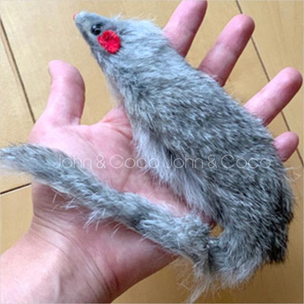 ラビットファーマウス ジャンボ 猫のおもちゃ キャットトイ : 犬と猫の