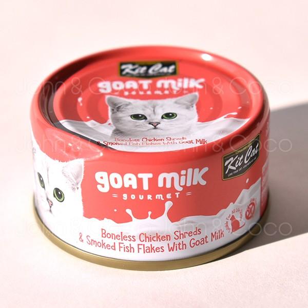 キットキャット ゴートミルク チキン＆おかか-70gX24 キャットフード